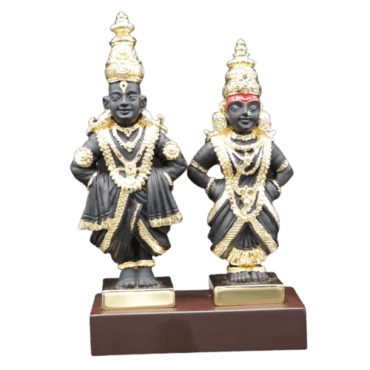 MyMurti - 24 Carat Gold- 999 Vitthal Rukmini Idol