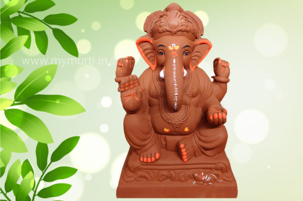 mymurti-lal-mati-red-soil-ganesh-murti-idol-03-ek-paay-maandi-12-inches