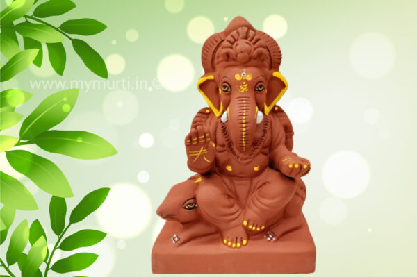 My Eco Green Uundhiravar Ganesh Murti – 06 Inches