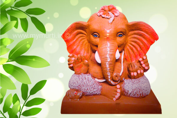 mymurti-lal-mati-red-soil-ganesh-murti-idol-14-beautiful-elephamt-style-12-inches
