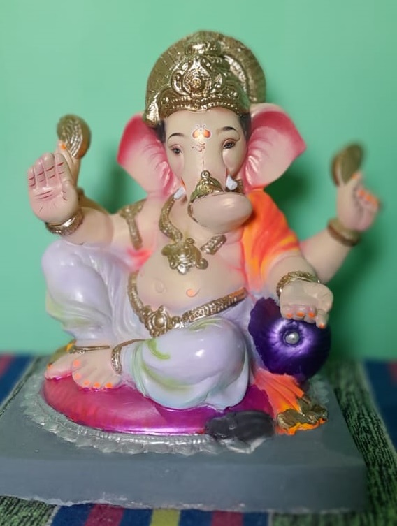 My Eco Peshwa Ganesh Murti -18 Inches