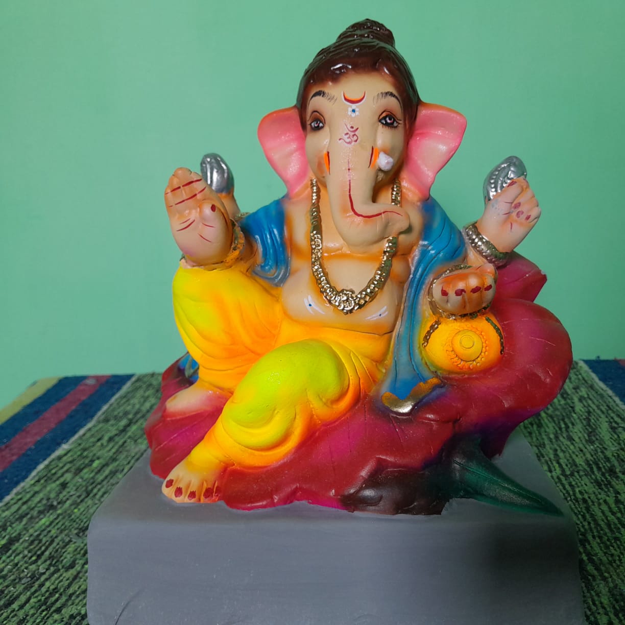 My Eco Jaswand Ganesh Murti -12 Inches