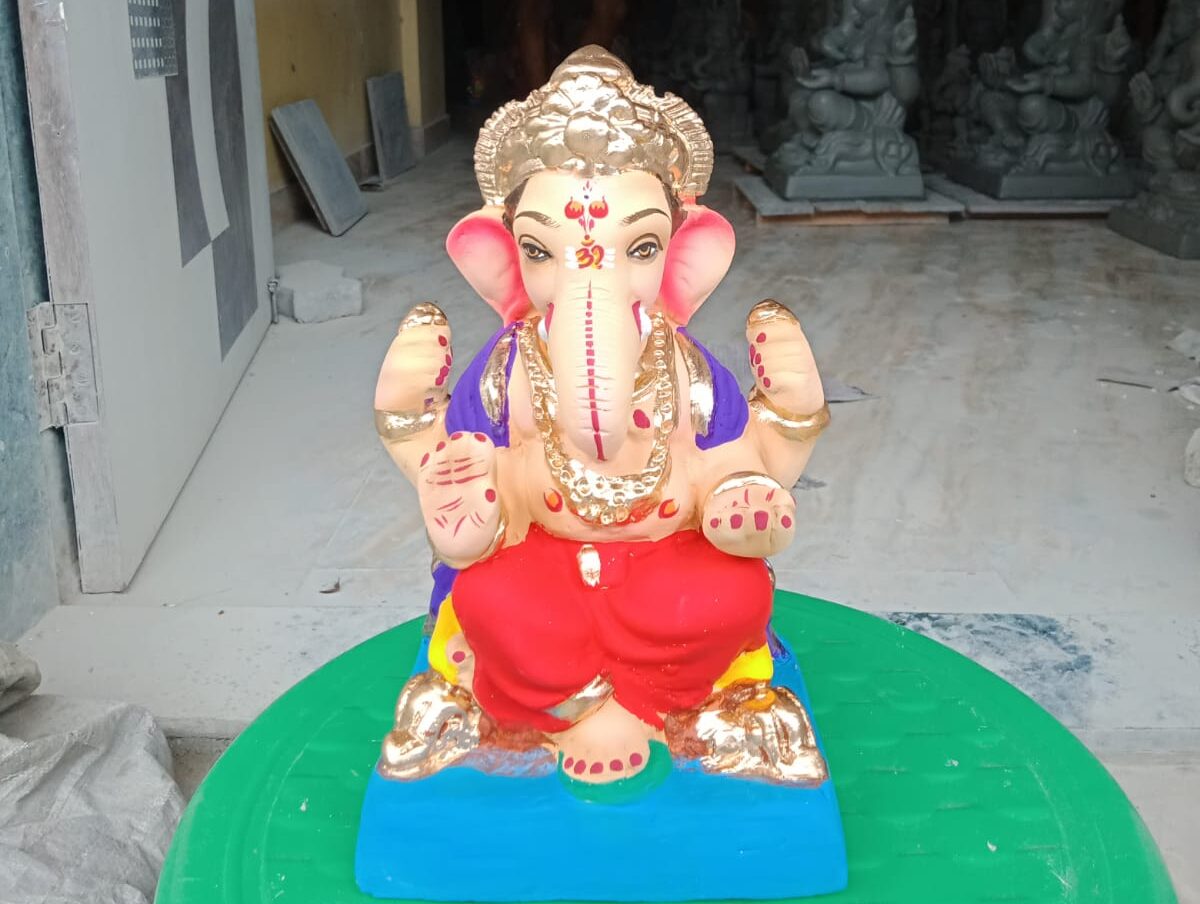 My Eco Veling Ganesh Murti -9 Inches