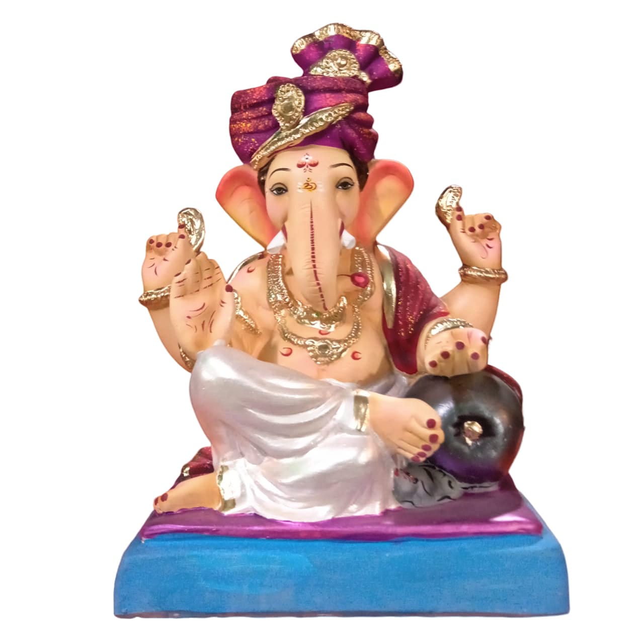 My Eco Shivrekar Pheta Ganesha Murti – 18 Inches