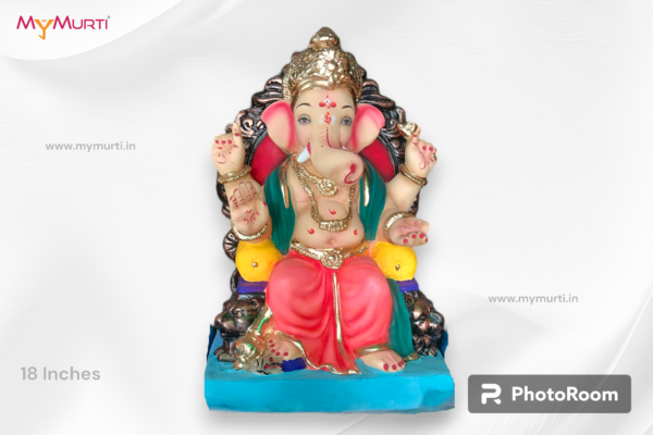 My Eco Lalbaug Style Ganesha Murti – 17 Inches